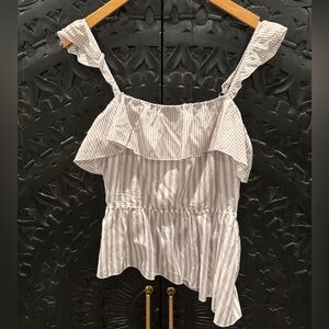 Victoria Secret asymmetrical cami stripe tank